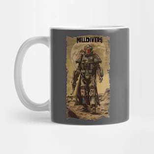 Helldivers 2 Elite Trooper Gamer Gear Mug